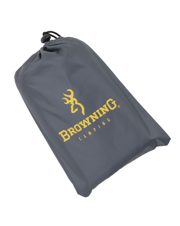 Browning Floor Saver - Charcoal - Charcoal footprint bag with gold Browning buck mark logo